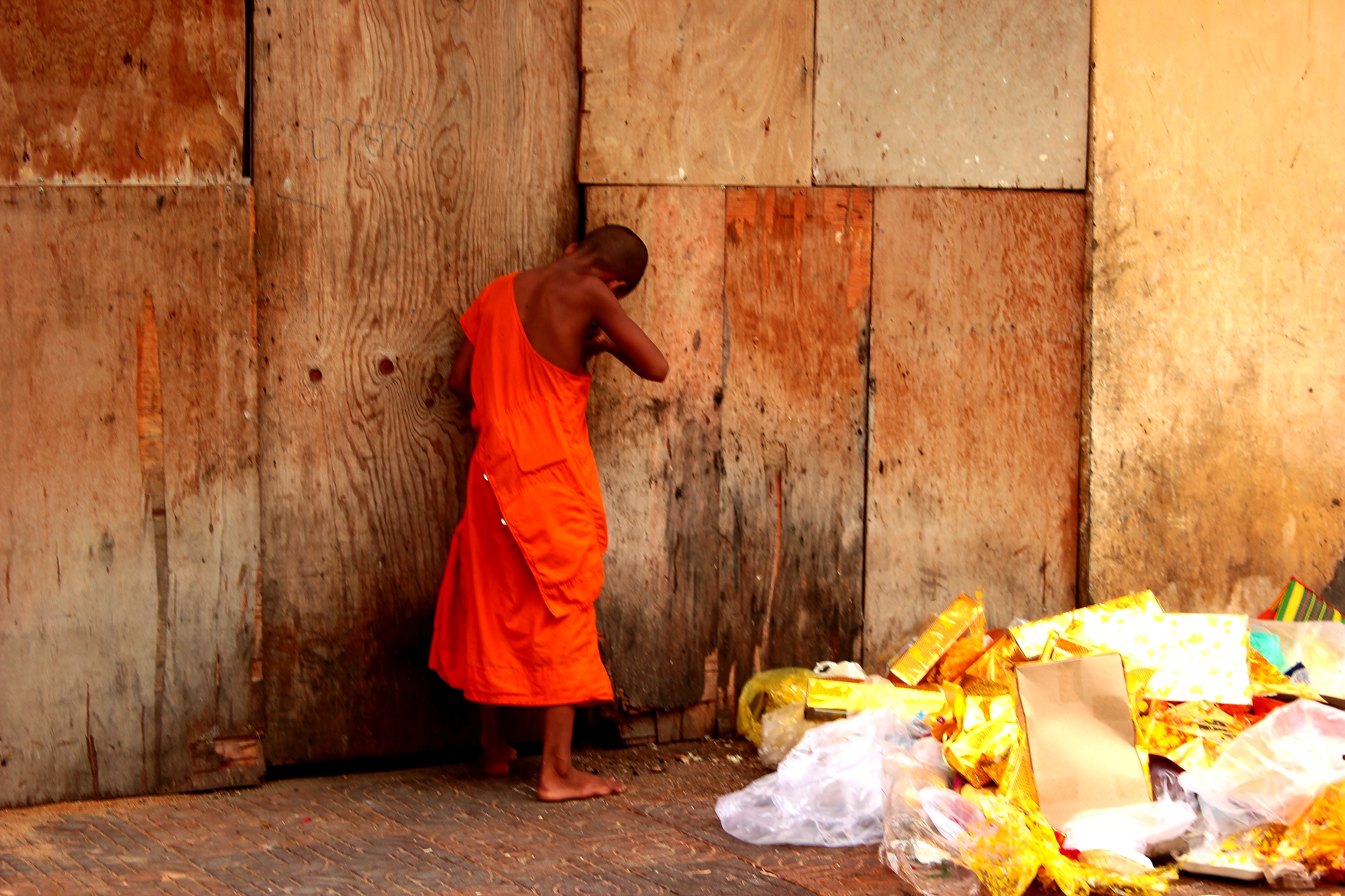 Monk at Tuol Tom Poung Pagoda